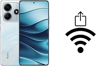 Generar QR con la clave Wifi en un Xiaomi Redmi Note 14