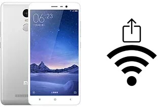Generar QR con la clave Wifi en un Xiaomi Redmi Note 3 (MediaTek)