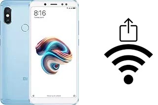 Generar QR con la clave Wifi en un Xiaomi Redmi Note 5 Pro
