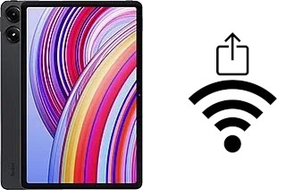 Generar QR con la clave Wifi en un Xiaomi Redmi Pad Pro 5G