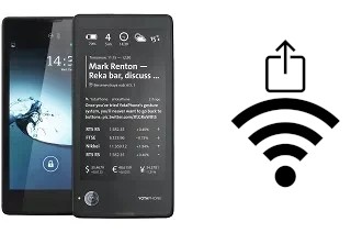 Generar QR con la clave Wifi en un Yota YotaPhone