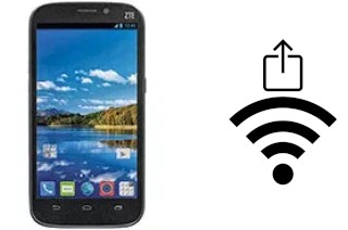 Generar QR con la clave Wifi en un ZTE Grand X Plus Z826