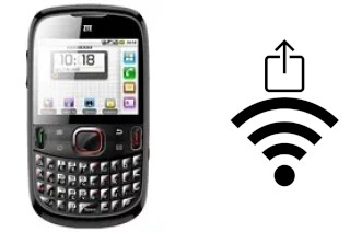 Generar QR con la clave Wifi en un ZTE V821