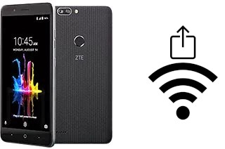 Generar QR con la clave Wifi en un ZTE Blade Z Max