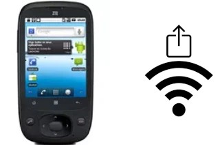 Generar QR con la clave Wifi en un ZTE N721