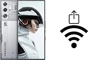 Generar QR con la clave Wifi en un ZTE nubia Red Magic 9 Pro+