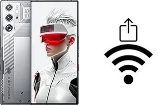 Generar QR con la clave Wifi en un ZTE nubia Red Magic 9S Pro+