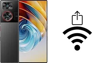 Generar QR con la clave Wifi en un ZTE nubia Z60 Ultra Leading