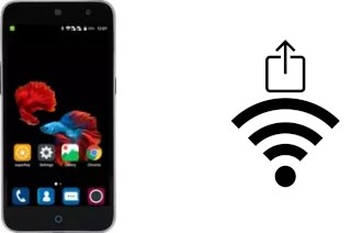 Generar QR con la clave Wifi en un ZTE Small Fresh 3